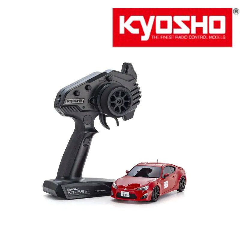 【ふるさと納税】ミニッツAWD トヨタ 86 MFゴースト ／ ラジコンカー AWD トヨタ86 1:27スケール Ready to Run 電動RC モデルカー 本格走行 ドリフト走行 2.4GHz送信機 フルベアリング 高耐久 走行体験 趣味 玩具 大人向け 京商 RTR 競技用操作 感触フィーリング 厚木市
