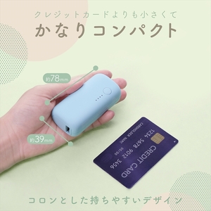 MOTTERU(モッテル) モバイルバッテリー 5,000mAh PD20W対応 国内最小最軽量クラス 2023年4月時点 USB-C入出力 USB-A出力 PSE認証済 スマホ約1～1.5回分充電 