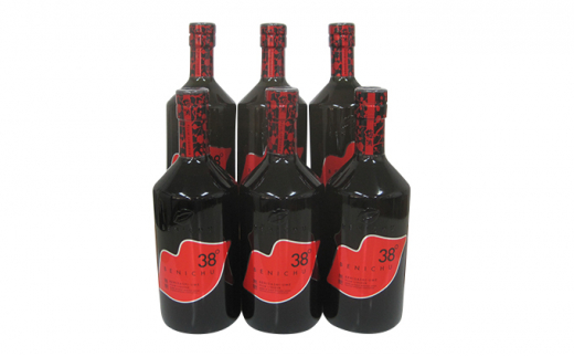 
無糖の梅酒BENICHU38°（750ml×6本） [№5580-0407]
