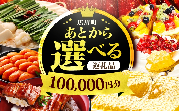
                  【あとから選べる】広川町 ふるさとギフト 10万円分 [AFZZ003]
                