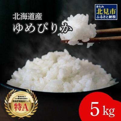 ふるさと納税 北見市 【新米】北海道産　厳撰　ゆめぴりか　精白米　5kg