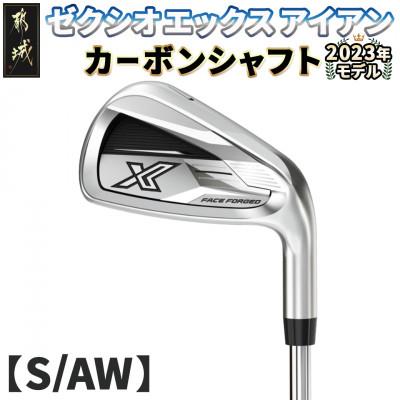 ふるさと納税 都城市 ゼクシオ エックス アイアン  カーボンシャフト【S/AW】 ≪2023年モデル≫