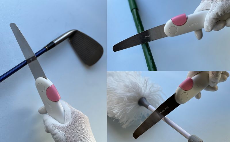 ユーティレス　ペティソー２本セット（メタル用、ウッド用)　折り畳み コンパクト 用途別 のこぎり 鋸 DIY アウトドア