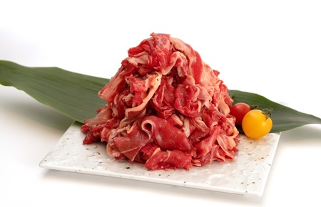 国産 熊本発送  あか牛 切り落とし 1.0kg 牛肉