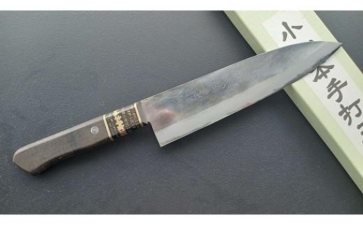 
                  28-336　小山本手打刃物　ステンレス割込柳刃包丁【熊本県伝統的工芸品】
                