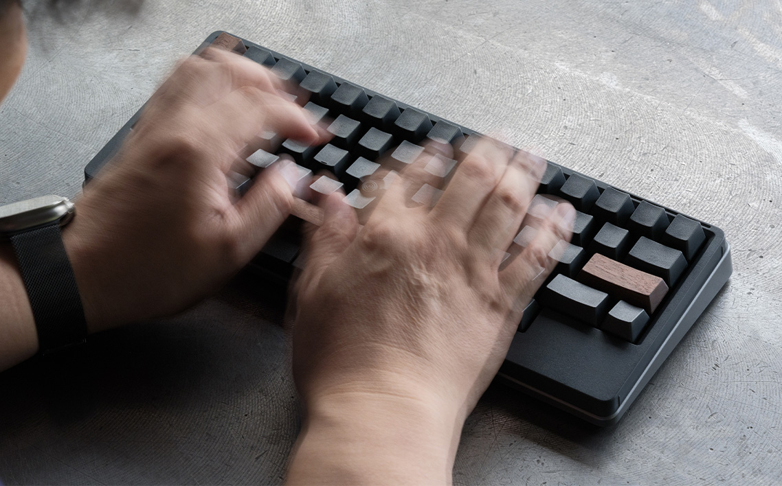 HHKB Studio専用 木製キートップ 英語配列 ウォールナット ／ HHKB Studio キートップ 木製キーボード ウォールナット 無垢材 キーキャップ 高級キーボード カスタムキーボード 