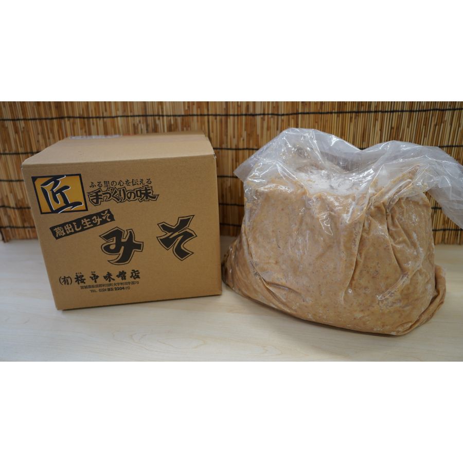 ＜桜中味噌＞仕込み味噌「匠」10Kg