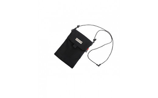 B015-25　WILDERNESS EXPERIENCE(ｳｨﾙﾀﾞﾈｽ ｴｸｽﾍﾟﾘｴﾝｽ)Neck Pouch(ﾈｯｸﾎﾟｰﾁ) 01ﾌﾞﾗｯｸ