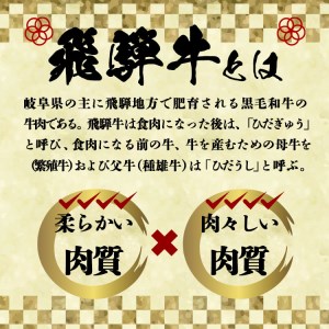 【定期便3回】飛騨牛 肩 赤身 2100g すき焼き用・しゃぶしゃぶ用