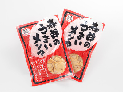 森谷のめんま 200g×2個 ｜ラーメン つけめん おつまみ にもぴったり ラーメンの具 森谷食品 北海道 釧路町 ワンストップ オンライン申請 オンライン 申請 【1388628】
