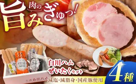 美濃白川ハム 4種セット / 白川町農業開発 [AWAH004]ハム