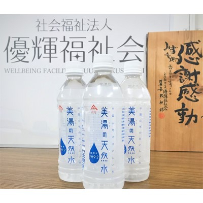 
美湯の天然水　500ml×24本【1202447】
