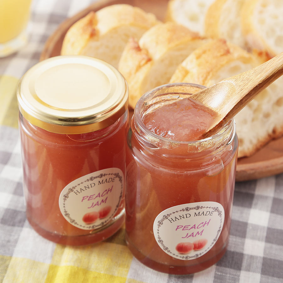 ＜あいはら果樹園＞桃ジュース・桃ジャム詰合せ