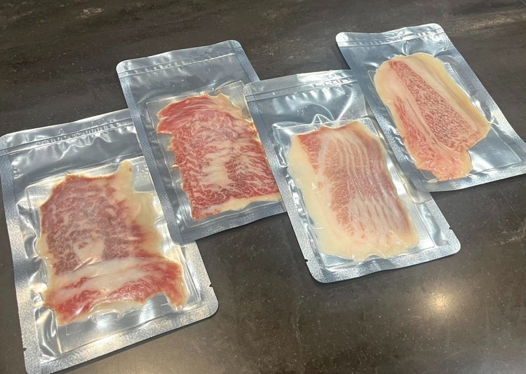 亀岡牛の生ハムセット 上質な脂で楽しむ 牛肉 ギフト プレゼント おつまみ 珍味 パーティー お取り寄せ 高級 スライス 小分け 国産 おすすめ 人気 冷凍 和牛 黒毛和牛 希少 食品