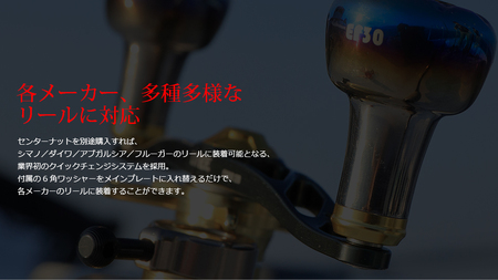 LIVRE リブレ CRANK120（ダイワ右タイプ）（チタン×ゴールド）F25N-173[AMBB076-2]