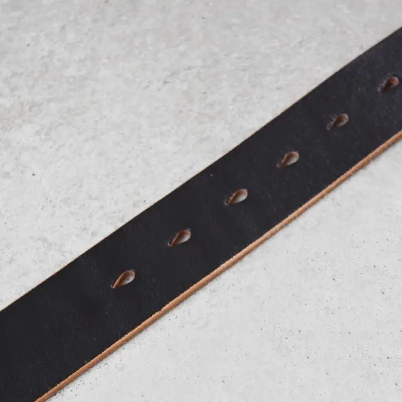 Teha’amana Copper Rivet Belt 35mm ベルト ダークブラウン ロングサイズ