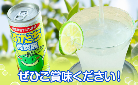 すだち微炭酸 30本│すだち  ジュース 