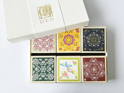 奈良こんふぇいと６個セット【天平柄】 stm001