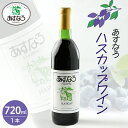 【ふるさと納税】あすなろハスカップワイン 720ml × 1本 ワイン 果実酒 チーズ ハスカップ 少し甘め ぶどう 贈り物 お取り寄せ 北海道 清水町 送料無料