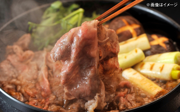 しまね和牛モモ 800g(400g×2パック) すき焼き用 島根県松江市/株式会社さんれいフーズ [ALFR017]