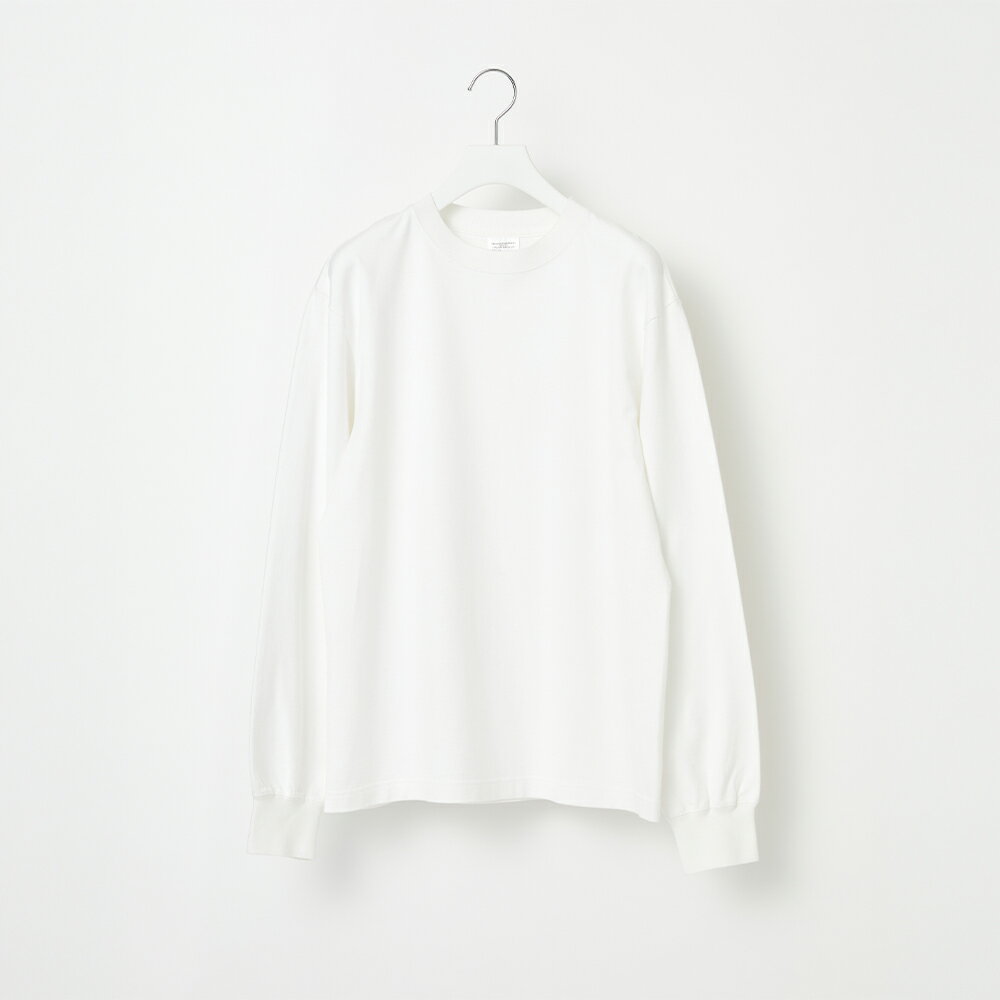 【ふるさと納税】 【Yonetomi】米富繊維 NEW BASIC T-SHIRT LONG SLEEVE 白 ホワイト 服 洋服 ユニセックス メンズ レディース ブランド 数量限定 山形県 山辺町 送料無料 yt-yttlwx ※沖縄・離島への配送不可