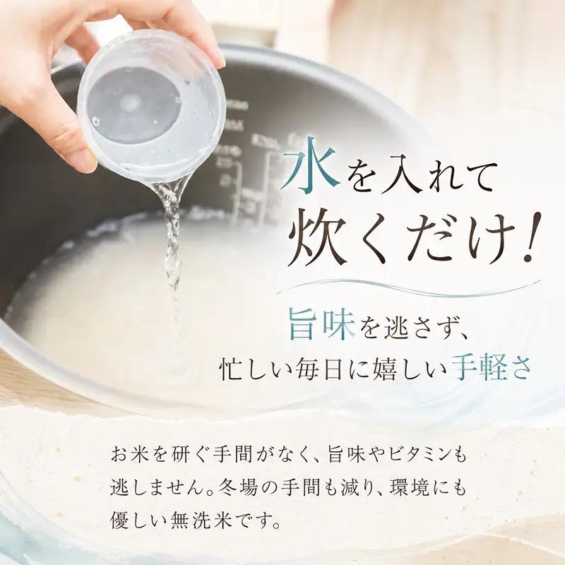 【令和8年産 先行予約】無洗米「3カ月定期便」食味鑑定士厳選！５ｋｇ×３回 白米 安心 安全 こだわり 米 コシヒカリ 定期 新潟県 十日町市
