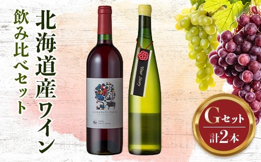
            北海道ワインアカデミー修了生がつくる 厳選ワイン飲み比べ【セットG（H29修了生セット③）】 ワイン 酒 アルコール アルコール飲料 F6S-556
          