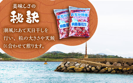 【先行予約】【数量限定】納島落花生 2袋 / 島 落花生 ピーナッツ ピーナッツ ピーナツ 小値賀 [DBP001]