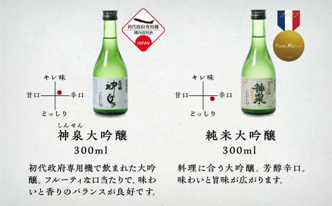 神泉　ほろ酔いセット３００ｍｌ　６本セット