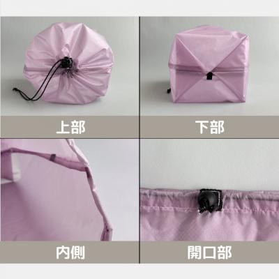 ふるさと納税 名古屋市 【L・5L・薄紫】 大きめナイロン巾着袋　スタッフバッグ　スタッフサック |  | 03