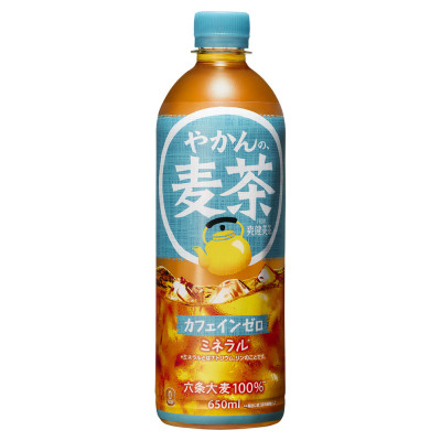 
やかんの麦茶from爽健美茶 650mlPET×24本【1427010】
