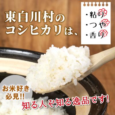 ふるさと納税 東白川村 令和7年産 コシヒカリ 精米 約3kg 米 岐阜県 東白川村産 |  | 01
