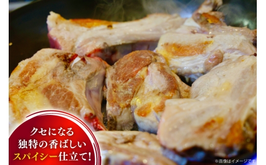 スペアリブ 秘伝の豚スペアリブ スパイス 500g×1袋  [ユーエイエム 愛知県 江南市 ko23btu600018] 豚スペアリブ 豚肉 骨付き肉 味付き豚肉 ジューシー BBQ アウトドア キャ