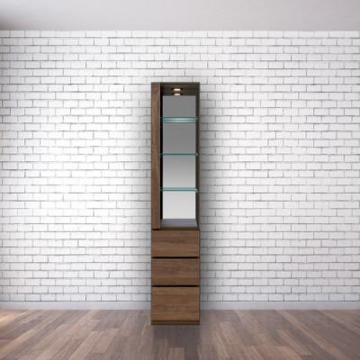 ふるさと納税 大川市 テラ 40コレクションボード 選べる右・左開き LEDライト付 大川家具