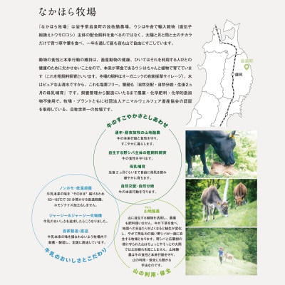 【毎月定期便】なかほら牧場のノンファット(無脂肪タイプ)ヨーグルト 〔500 ml〕3本全3回【配送不可地域：離島】