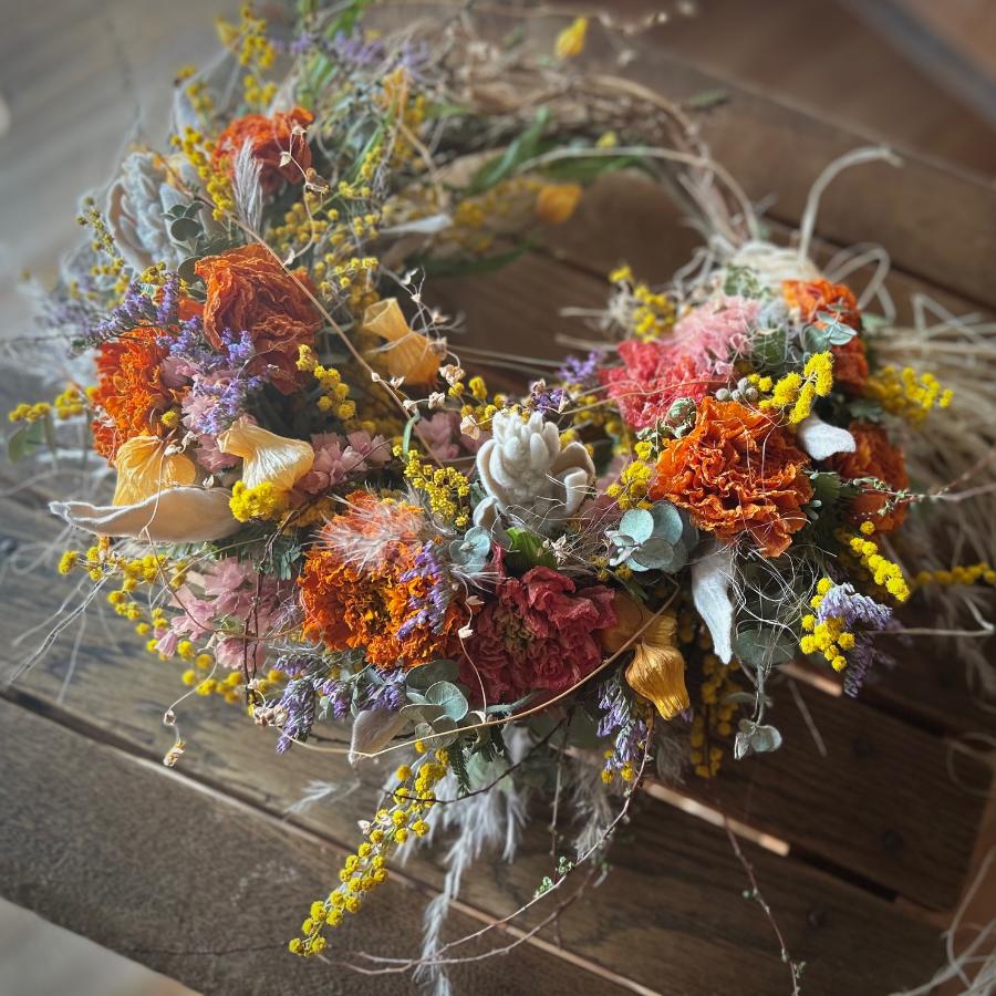 ＜she is matilda.＞季節のレコメンドリース　春