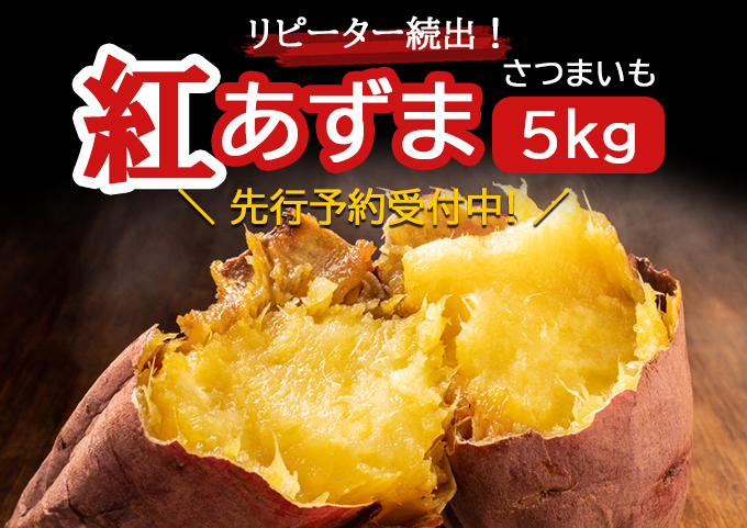 《先行予約》リピーター続出！さつまいも 紅あずま5kg 【神崎町・杉山農園から産地直送】2025年9月発送予定[019-a001]【千葉県神崎町ふるさと納税】 ([019-a001]