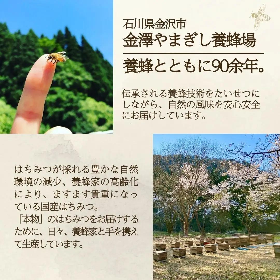 国産はちみつ 70g×3種類 食べ比べ セット 蜂蜜 はちみつ 石川県 小松市