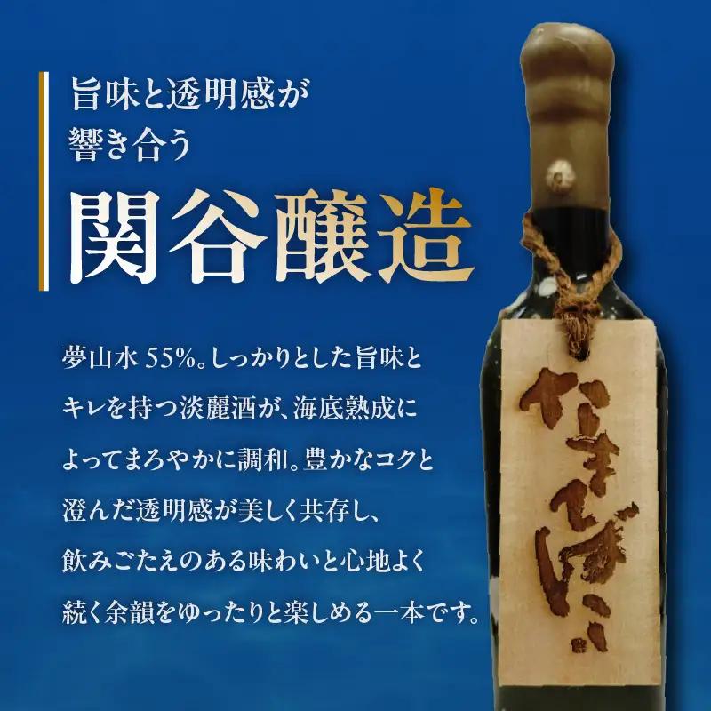 【テレビで紹介！】伊勢湾竜宮熟成酒「たまてばこ」【関谷醸造】│日本酒 酒 常滑市