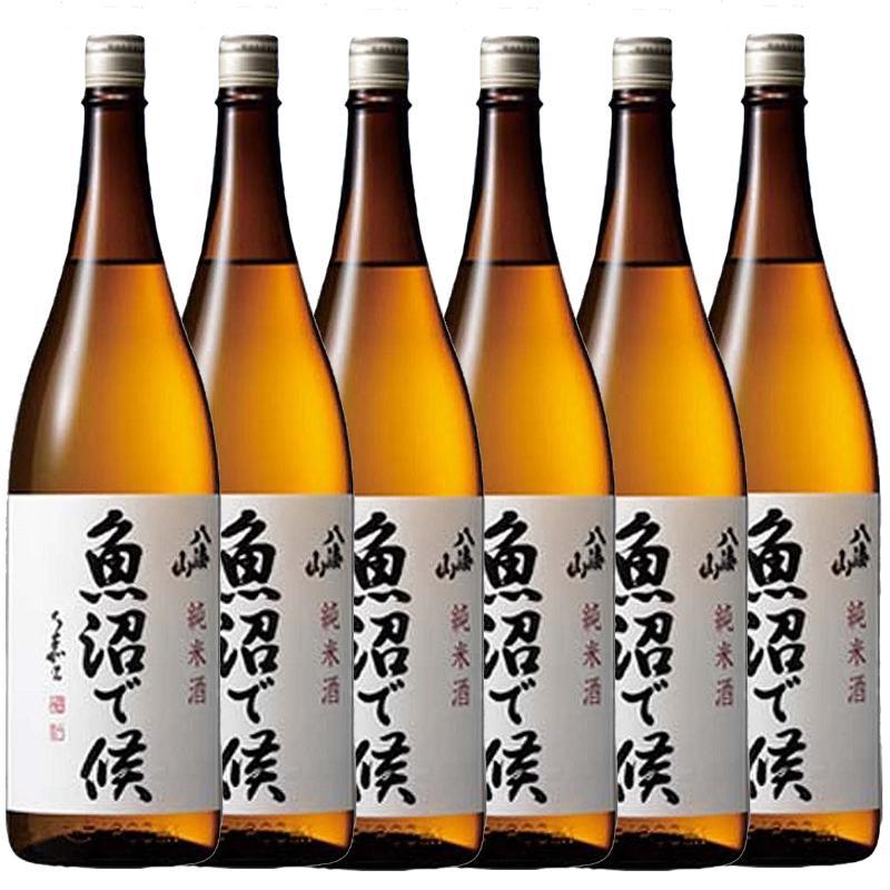 日本酒 八海山 純米酒 魚沼で候 1800ml×6本 新潟県魚沼地域限定