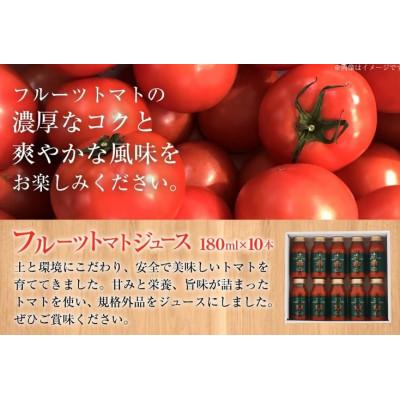 ふるさと納税 日向市 フルーツトマトジュース 食塩無添加 宮崎県産 180ml 10本 セット |  | 01