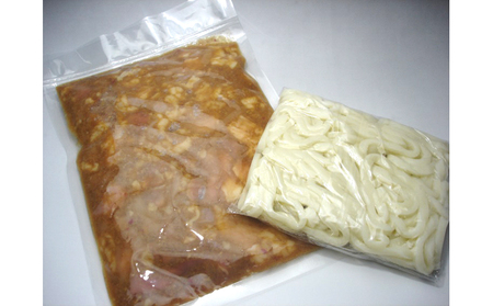 羽後和牛タレ漬けホルモンうどん付き羽後和牛【400g×2個】