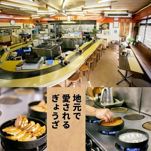 【4回定期便】本店鉄なべ冷凍ぎょうざと冷凍しそぎょうざ48個入り交互にお届け【040-0013】