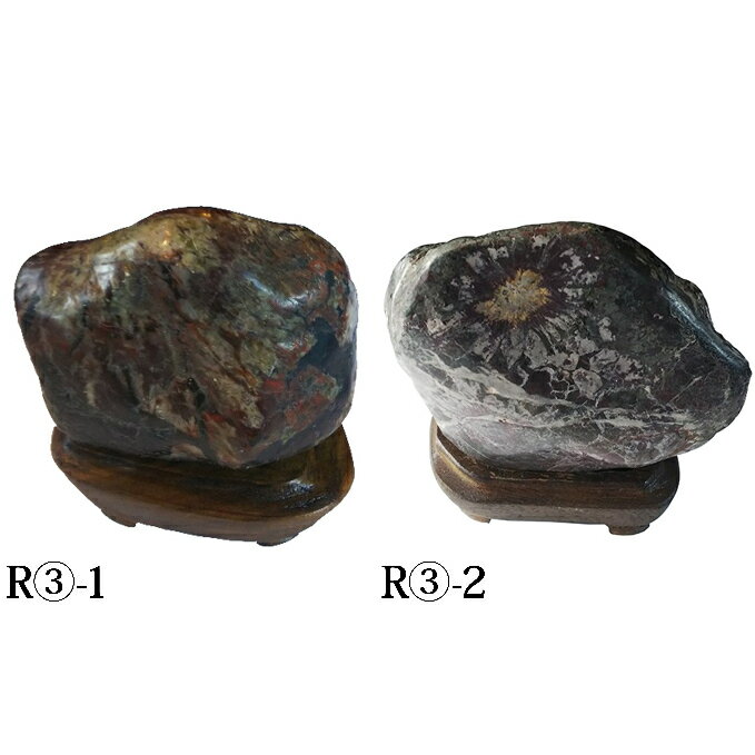 【ふるさと納税】鑑賞石　根尾谷産の菊花石R(3) インテリア 民芸品 工芸品 伝統技術