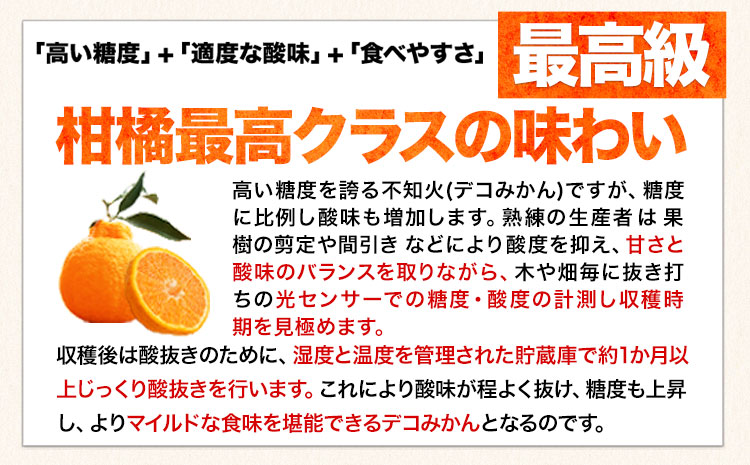 ご家庭用 デコみかん 約5kg 12～24玉前後《2025年2月上旬-4月末頃より出荷予定》 デコポン と同品種   訳あり---ng_dekomikan_af24_25_10000_5kg---