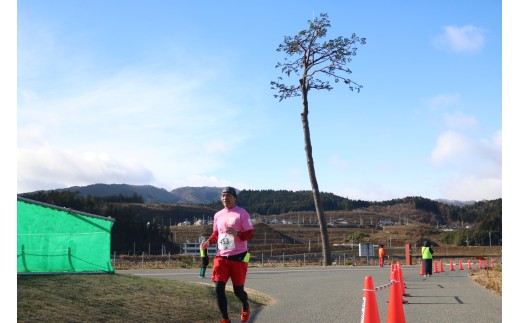 【2026年12月6日(日)開催】 奇跡の一本松マラソン 参加権 1名様分 〈 コース：3.7km 一般(高校生以上)〉【 岩手県 陸前高田市 マラソン 出走 ランナー イベント 】 RT3051