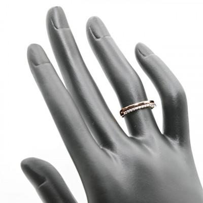 ふるさと納税 笛吹市 重ね付け風ダイヤモンドリング 0.12CT　R 3971DI-R　#7 |  | 03