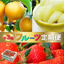 【ふるさと納税】＜フルーツ 定期便（全3回）＞ いちご 土佐文旦 梨 fruit 苺 おすすめ フレッシュ 旬 果物 くだもの 高知県 佐川町産【常温】【冷蔵】