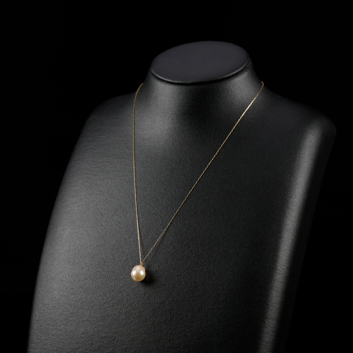 8.5ミリ可愛いアコヤバロックパールペンダントネックレス：B690-005_イメージ3