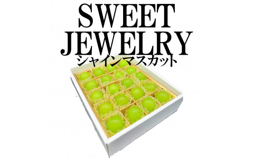 【2026年発送★先行予約】山梨県南笛吹市産　シャインマスカット　粒ギフト　SWEET JEWELRY 105-016-26y